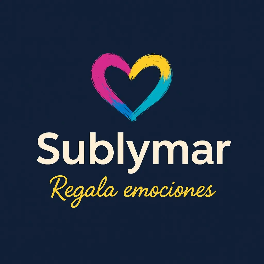 Sublymar - Regala emociones. Logotipo de Sublymar. impresiones personalizadas en Sanlúcar de Barrameda